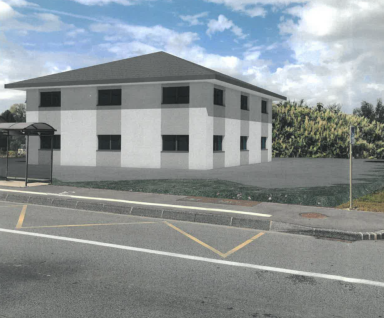 Construction d&rsquo;un bâtiment commercial – Nangy