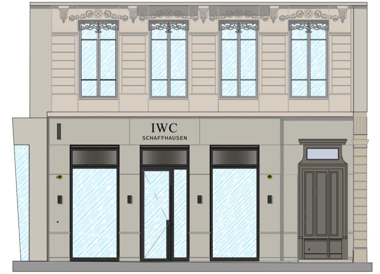 Création boutique IWC – Lyon