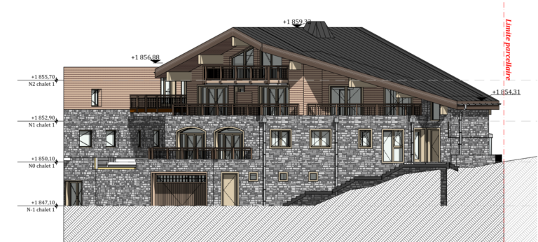 Construction de deux chalets Matsuzaka – Montvalezan