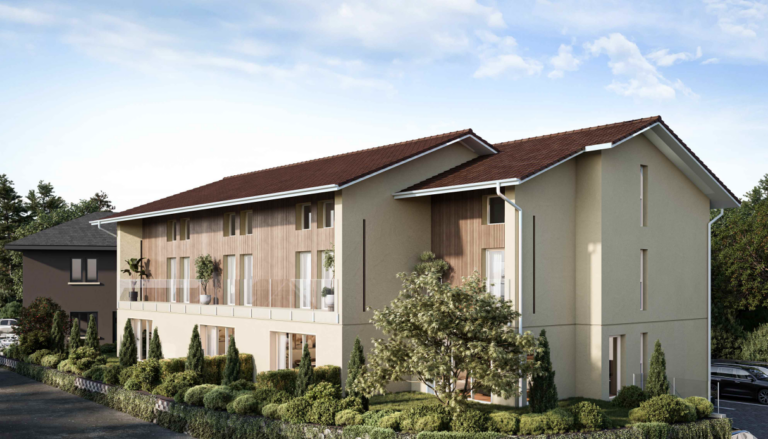 Construction d&rsquo;un bâtiment de 4 logements – Étrembières